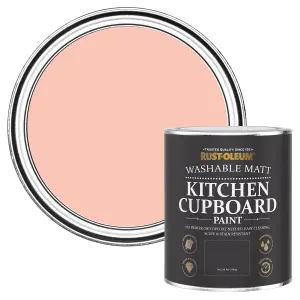 Rust-Oleum Happy As A Clam Matt Kitchen Cupboard Paint 750ml