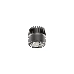 Luminosa DYNAMIC 9W LED Recessed Downlight Black, 2700K