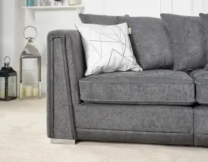 The Great British Sofa Company Edinburgh 2 Seater and 2 Seater Dark Grey Sofas