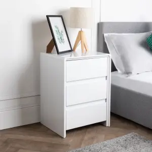 Chest Of Drawers High Gloss - Multiuse Bedroom Wooden Furniture