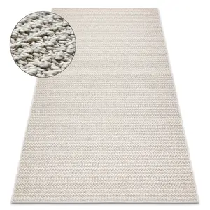 Carpet JERSEY 19236 beige - structural, loop BOHO  120x170 cm