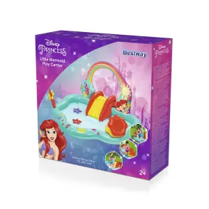 Bestway Multicolour Round Small Disney Princess - Little Mermaid Plastic Play centre With slide