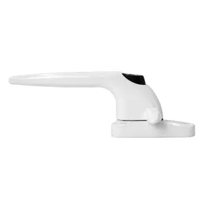 Yale Sparta Cockspur Window Handle - White, Left, 15.5mm