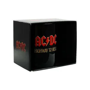 AC/DC Highway To Hell Mug Black/Red (One Size)