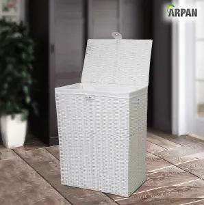 Arpan Resin Laundry Basket Storage Hamper