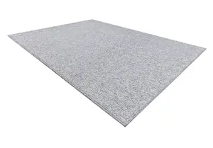 CASABLANCA WASHABLE 71511070 carpet grey - washable, melange, looped 80x150 cm