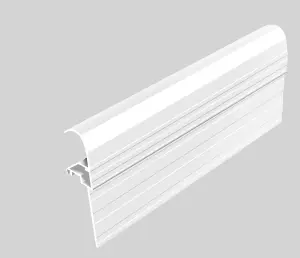 Storm Rafter Bar 3.0m Edge Trim White PK2