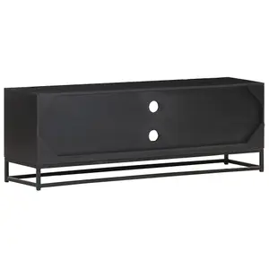 Berkfield TV Cabinet 120x30x40 cm Solid Mango Wood