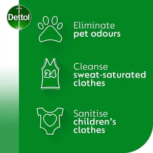 Dettol Antibacterial Laundry Cleanser Fresh Cotton 1.5 L, Pack of 4