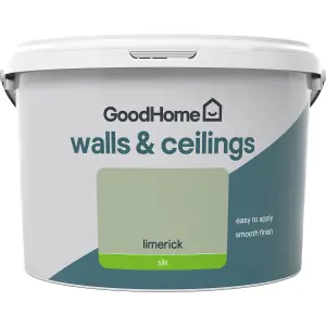 GoodHome Walls & ceilings Limerick Silk Emulsion paint, 2.5L