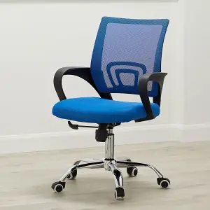 Tate Mesh Back Office Chair Blue