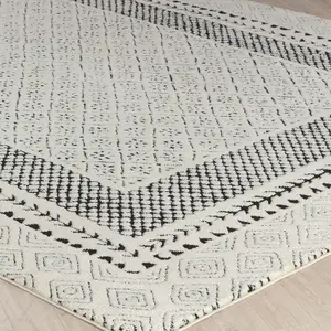 AMBRE Boho Skandi Area Rug 200 x 275 cm