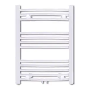 Bathroom Radiator Central Heating Towel Rail Curve 500 x 764 mm