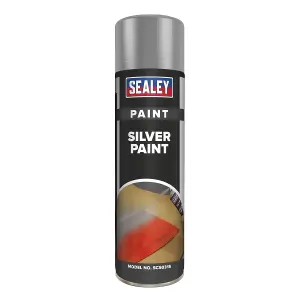 Sealey Silver Paint 500ml SCS031S