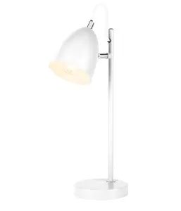 CGC KOBIE Matt White Desk Table Lamp Task Light