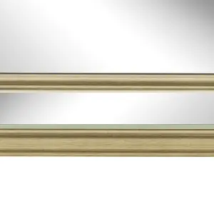 Abbate Rectangle Wall Mirror Silver / 90.5cm H x 65cm W