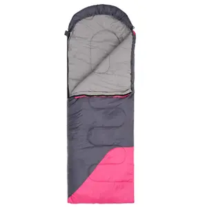 Active Era Premium Waterproof Lightweight Sleeping Bag - Pink - 3-4 Seasons