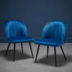 Orla Dining Chair (Set of 2) Blue