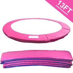 SunDaze 13FT Replacement Trampoline Accessories Surround Pad Foam Safety Guard Spring Cover Padding Pads Pink