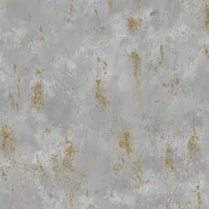 Paul Moneypenny Concrete Grey Urban Texture Wallpaper for Grandeco