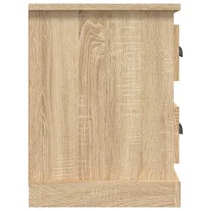 Berkfield TV Cabinet Sonoma Oak 102x35.5x47.5 cm Engineered Wood