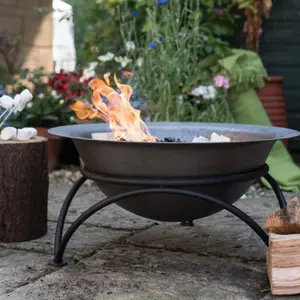 Tintagel Fire Pit, Fire Bowl, Garden Entertaining