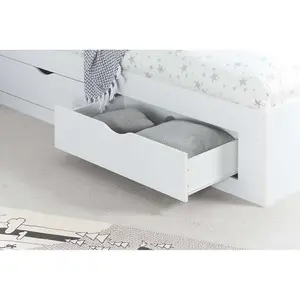 Birlea Appleby Single Bed Frame In White