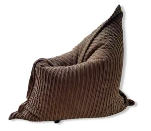 Large Jumbo Cord Floor Cushion Bean Bag