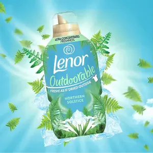 Lenor Outdoorable Fabric Conditioner, Northern Solstice, 35 Washes, 490Ml (Pack of 3)