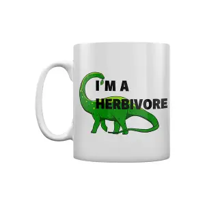 Grindstore Im A Herbivore Mug White/Green/Black (One Size)