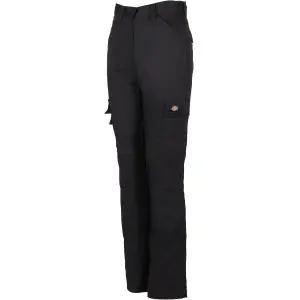 Dickies - Everyday Flex Trousers - Black - Trousers - Size 14