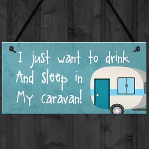 Funny Caravan Sign For Door Caravan Accessories Home Decor Gift