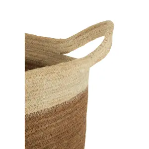 Interiors by Premier Round Jute Basket