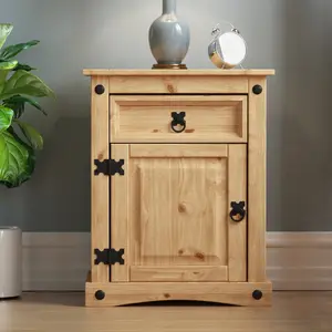 Michaelee 1 Drawer Bedside Table