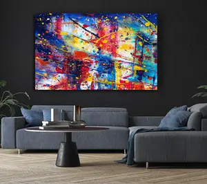 The Splatter Of The Bridge Canvas Print Wall Art - Medium 20 x 32 Inches