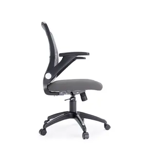 Toronto Office Chair with Wheels in Grey