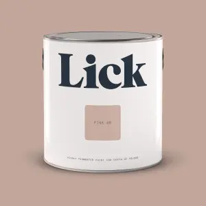 Lick Pink 08 Matt Emulsion paint, 2.5L