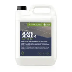 Stonecare4U - Slate Sealer Matt (Dry) Finish (5L) - High Performance, Quick Drying Formula for Slate Tiles, Floors, Paving & More