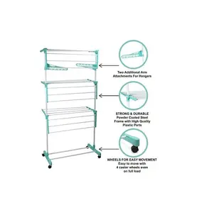 3 Tier With Wings Laundry Dryer Airer Horse