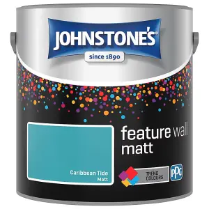 Johnstone's Wall & Ceiling Caribbean Tide Matt Paint - 2.5L