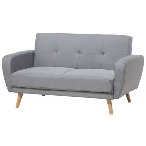 2 Seater Sofa FLORLI Light Grey