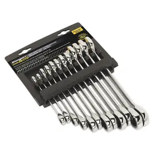 Siegen Ratchet Combination Spanner Set 12pc