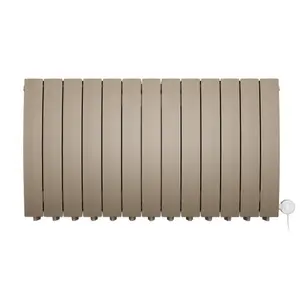 Terma 230V 1.5kW Quartz Mocha Smart Horizontal Oil-filled radiator