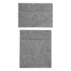 Fabric Tool Storage Pouches - Smoke Grey