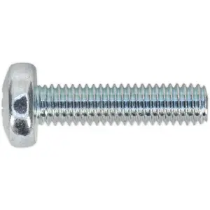 100 Pack of M5 x 20mm Pozi Pan Head Machine Screws - DIN 7985Z