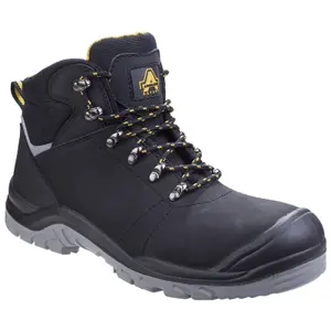 Amblers Safety AS252 Lightweight Water Resistant Leather Safety Boot Black