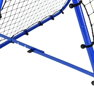 Costway Double-sided Football Training Net Pro Rebounder Net Kickback Target Goal