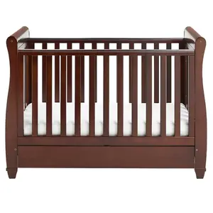 Eva Cot Bed Brown