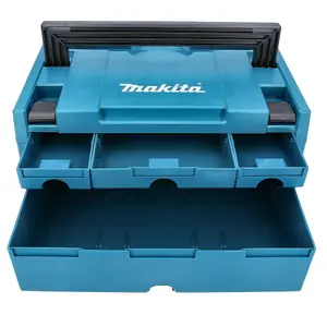 Makita P-84311 MAKPAC 4 Drawer Stacking Connector Tool Case TYPE 3 + 4 Draws