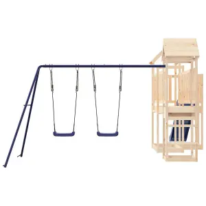 Berkfield Outdoor Playset Solid Wood Pine